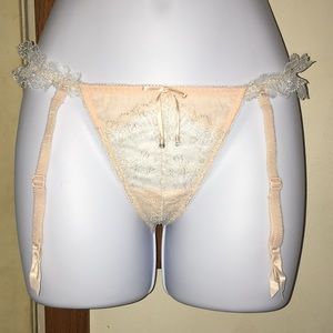 Victoria Secret thong w/garter attachments